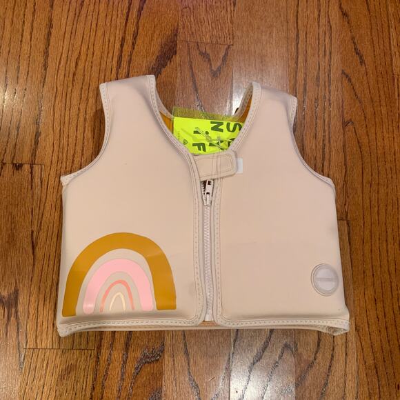 BNWT SunnyLife Kids Swim Vest MSRP $45 | Desert Palms | 2-3 Years - Picture 1 of 9